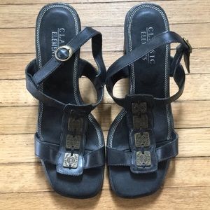 2 inch vintage chunky heel